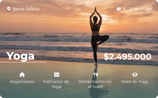 tarjeta yoga